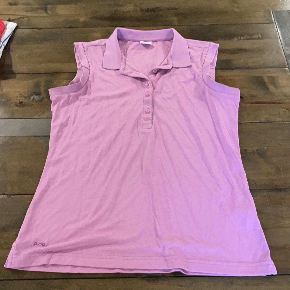EIC ping golf polo small